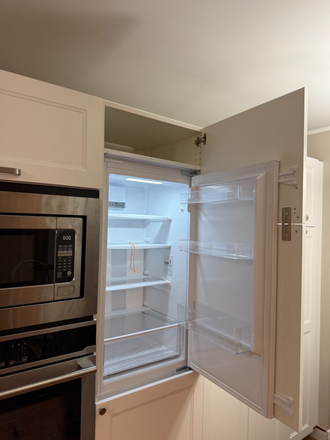 Refrigerator install